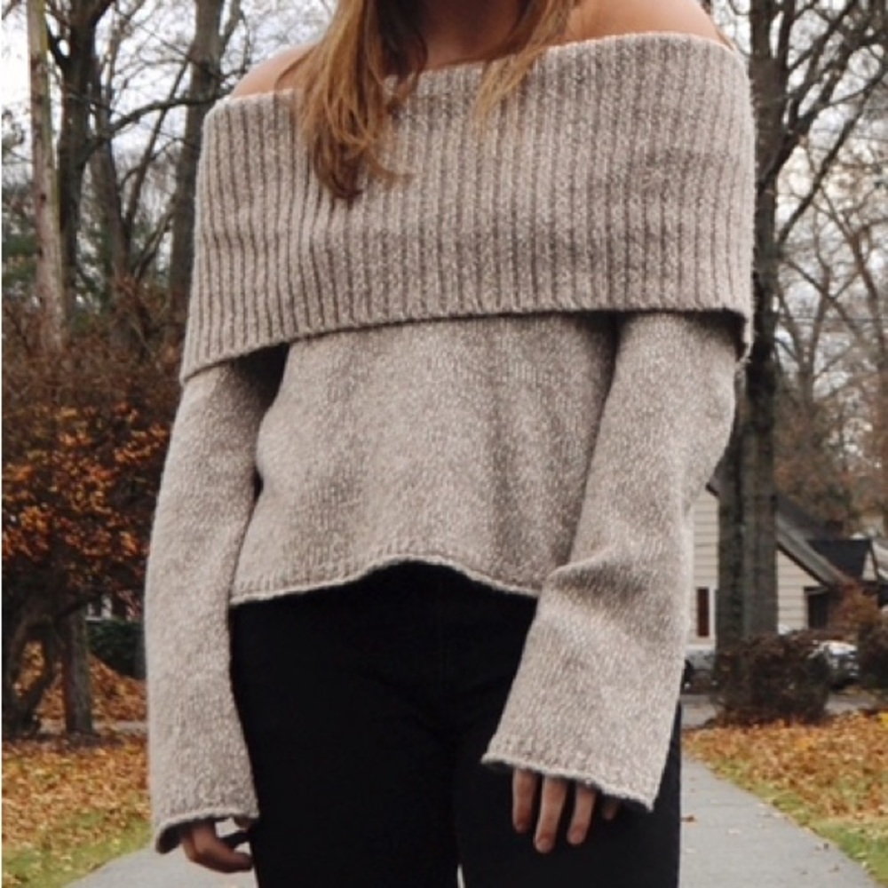 Aerie off the shoulder sweater